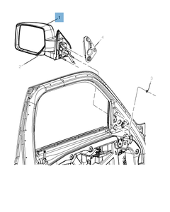 Außenspiegel für Jeep Cherokee