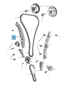 Haltestift für Riemenspanner
