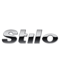 Schriftzug Modell Stilo hinten für Fiat und Fiat Professional