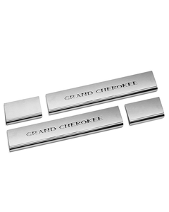 Einstiegsleiste aus Stahl mit Logo-Print für Jeep Grand Cherokee