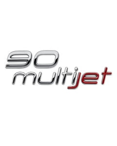 Schriftzug 90 Multijet hinten für Fiat und Fiat Professional