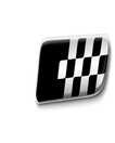 Sport Emblem Schwarz weißer Untergrund