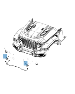 Nebelscheinwerfer für Jeep