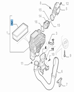 FILTERELEMENT (Essential Part)