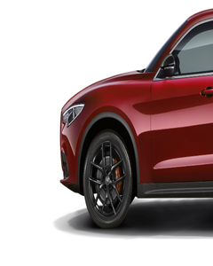 Glänzend graue 20''-Leichtmetallfelge für Alfa Romeo Stelvio