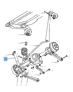 Stoßdämpfer für Jeep Wrangler