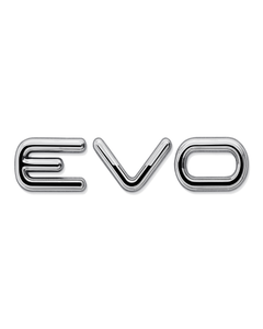 Schriftzug Modell Evo hinten