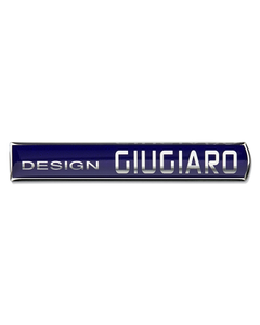 Schriftzug Design Giugiaro seitlich