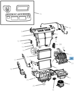 Partikel-Innenraumluftfilter für Voyager