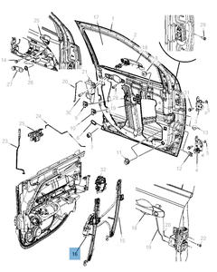 Fensterheber für Jeep Compass/Patriot