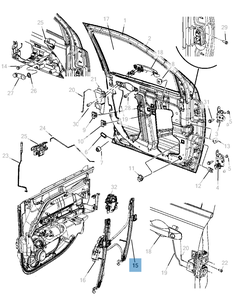 Fensterheber für Jeep Compass/Patriot