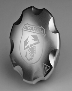 Öldeckel aus Aluminium für Abarth 500
