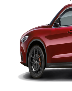 Mattgraue 20''-Leichtmetallfelge für Alfa Romeo Stelvio