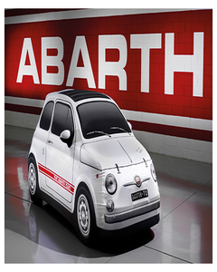 Fahrzeugabdeckung 500 Abarth Vintage