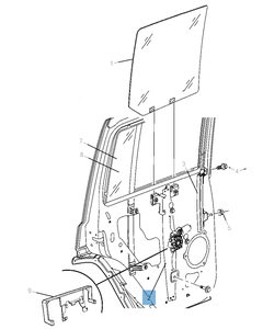 Fensterheber hinten für Jeep Commander