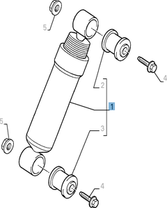 Stoßdämpfer hinten 2 Stk.